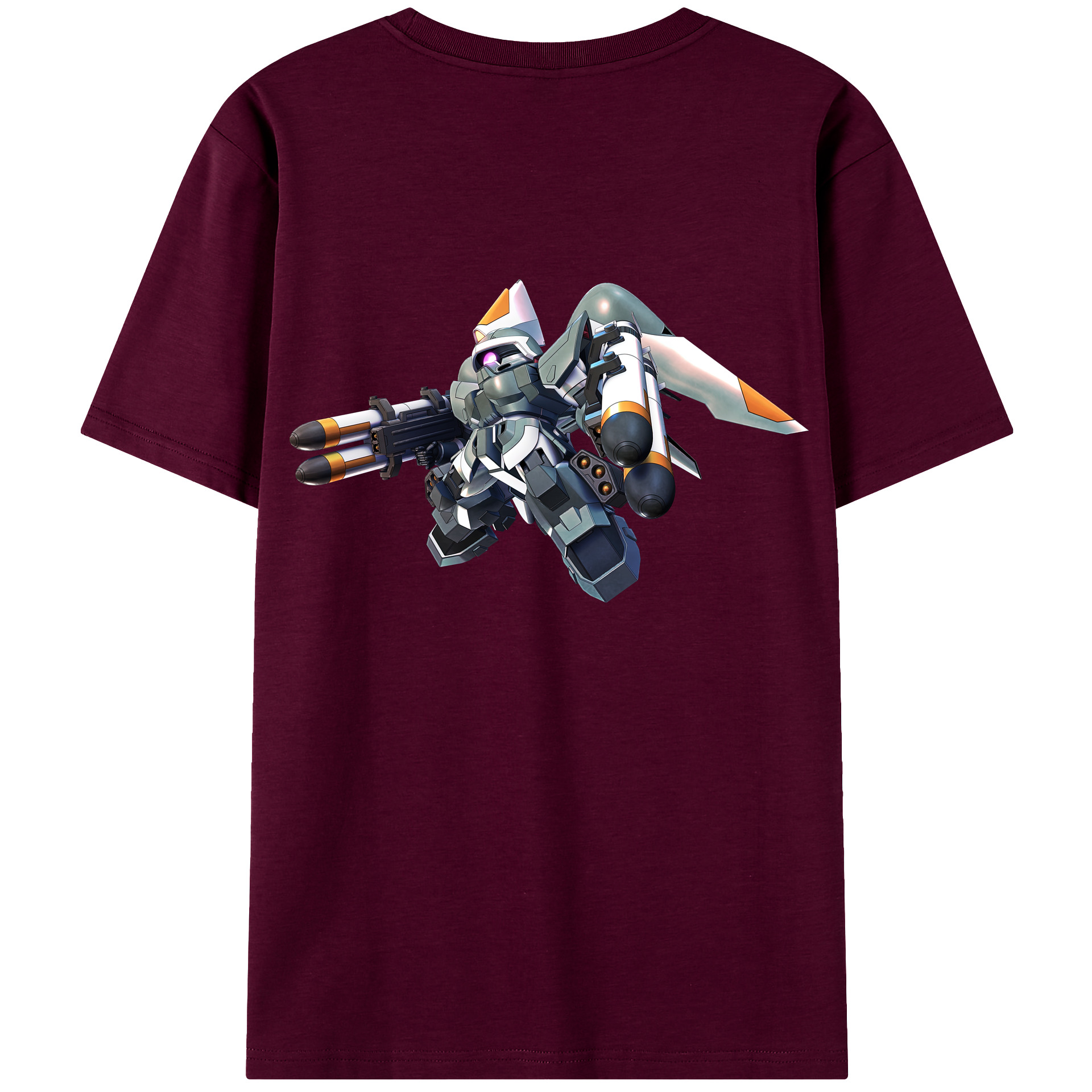 （画像用） 機動戦士ガンダム Mobile Suit Gundam レディース半袖Tシャツ(バックプリント)